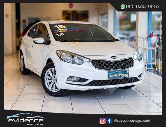 KIA CERATO 1.6 E.294 SEDAN 16V GASOLINA 4P AUTOMÁTICO